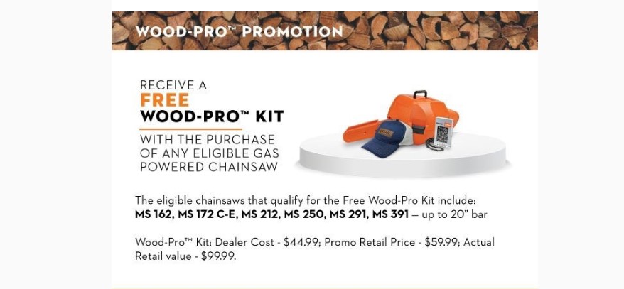 STIHL FALL Promotions