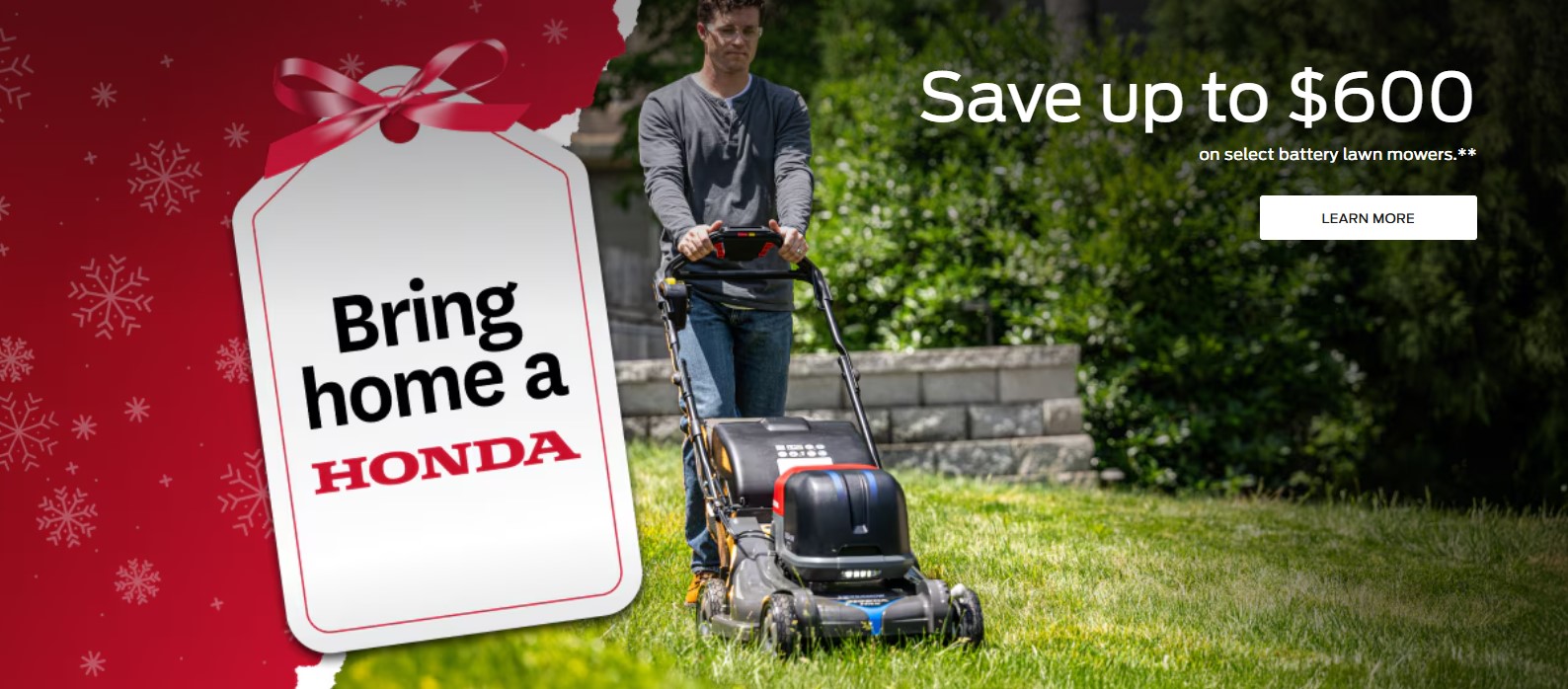 BRING HOME A HONDA LAWN